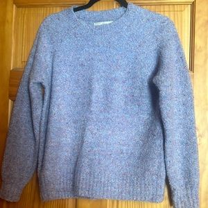Periwinkle boucle sweater
